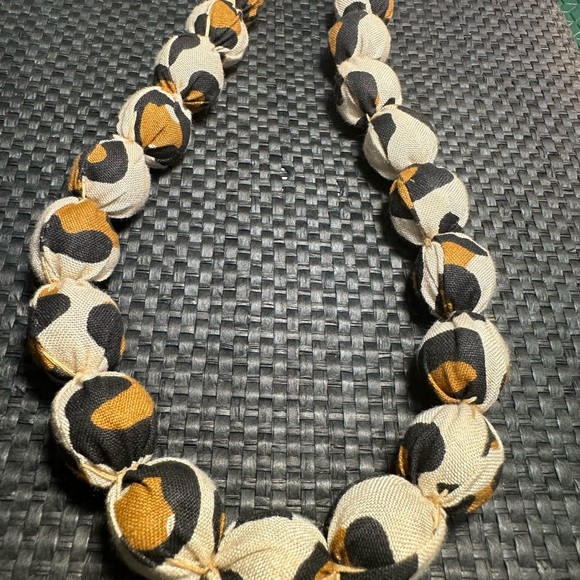 1946 design, leopard cloth covered, balls topaz unique one-of-a-kind - Picture 6 of 11